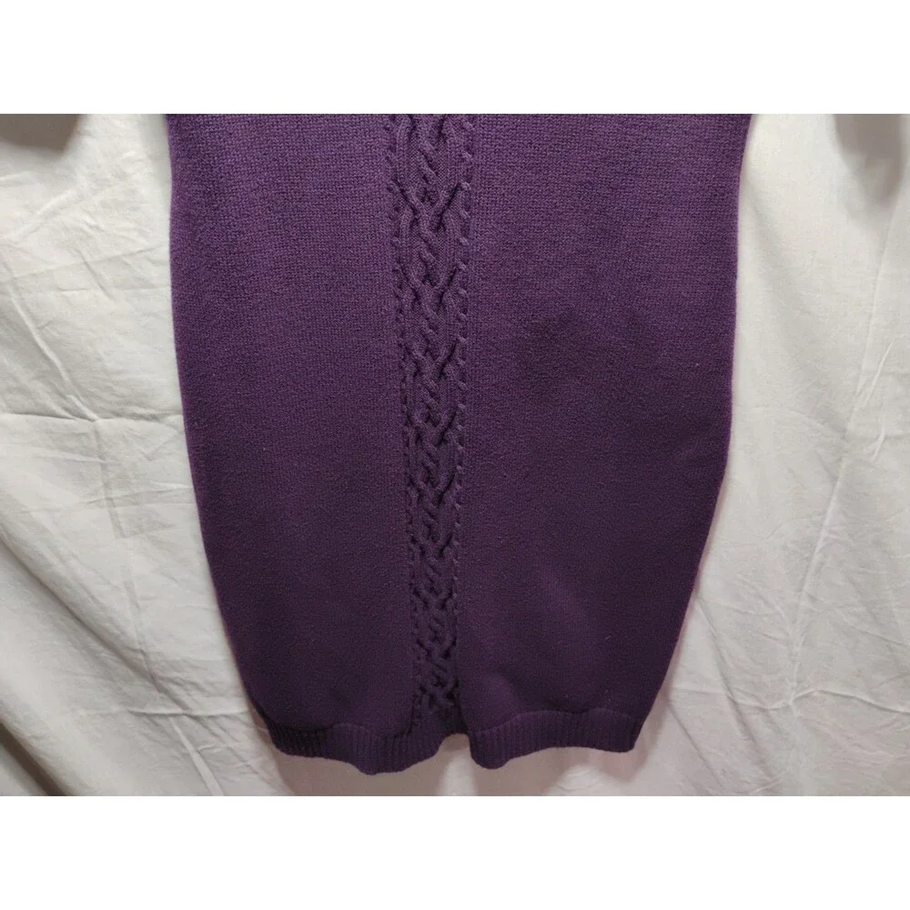 American Living X Large Purple Sweater Dress